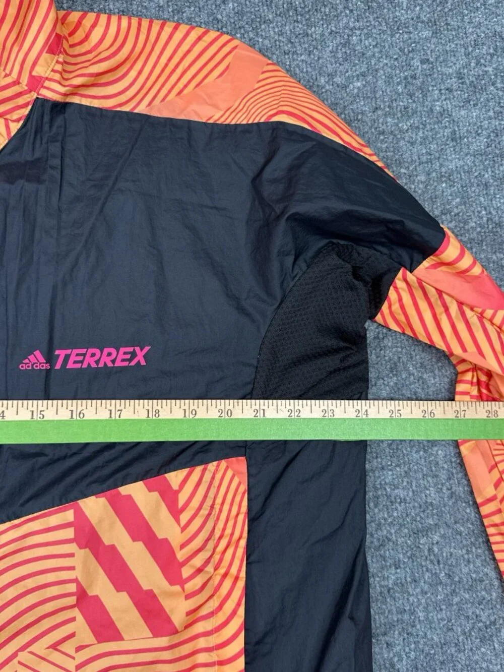 Adidas Terrex Wind Jacket HI6200 WIND.RDY Orange Size L